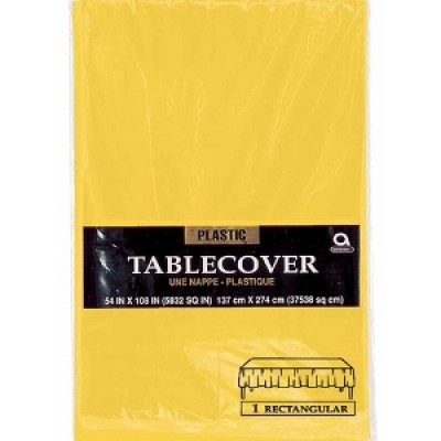 Yellow Table Cover Rectangular
